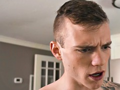 Couple, Tir de sperme, Homosexuelle, Masturbation, Tatouage