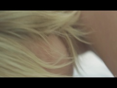 Rubia, Vestido, Francés, Besar, Lesbiana, Pezones, Bragas, Desnudarse