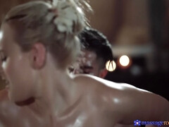 Negro, Rubia, Estilo perrito, Pajear, Enorme, Madres para coger, Aceite, Tatuaje