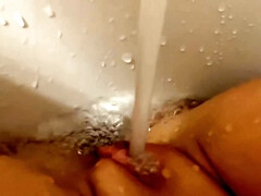 Enthousiasteling, Vrouw, Masseren, Masturbatie, Kut duiken, Russisch, Alleen, Tiener