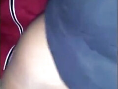 Ebony Arousing Slut Letting People Hump Her In Parking Lot