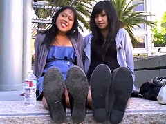 Amateur, Asiatique, Fétiche des pieds, Hd, Lesbienne, De plein air, Adolescente