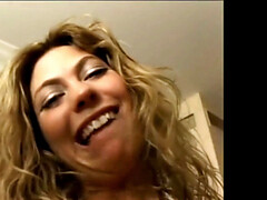 18 ans, Cul, Blonde, Sucer une bite, Gode, Orgasme, Chatte, Adolescente