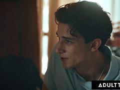 ADULT TIME - Stepbrothers 3-Way Prank Naive Virgin Lexi Lore With A Spirit Board! DOUBLE CREAMPIE: Porn