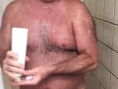 Любители, Большой член, Геи, Мастурбация, Душ