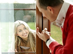 18 ans, Blonde, Sucer une bite, Hd, Adolescente