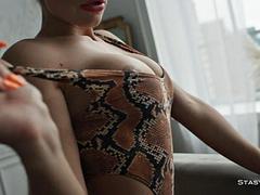 Nana, Brunette brune, Compilation, Russe, Rasée, Solo, Adolescente, Nénés