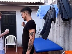 Americano, Lamer culo, Mamada, Corridas, Polla, Penetracion con dedos, Gay, Masaje