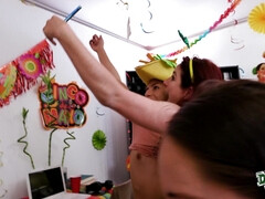 Dare Dorm. A Fucking Fiesta. Part 2