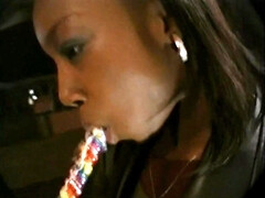 Lustful ebony coquette exciting sex video