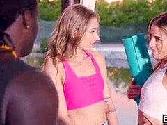 Grote lul, Zwart, Pijpbeurt