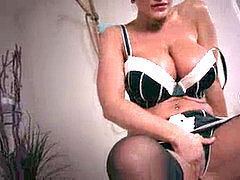 Spycam, buxomy, pornstar