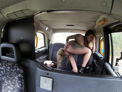 ブロンド, 車, ドレス, ヒール, レズビアン, オナニー, お金, オマンコ