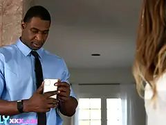 BBC Stepdad Loves Blonde Teen Stepdaughter Natalie Knight Soaked Panties