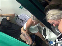 McDonals Store Public bj of German nubile kitty