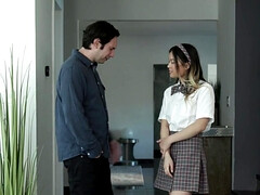 Asiático, Chica, Linda, Interracial, Japonés, Colegiala, Estudiante, Adolescente