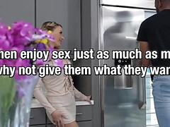 Grosser arsch, Blondine, Blasen, Schwanz, Hardcore, Interrassisch, Lingerie, Spielzeuge