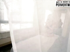 ブロンド, フェラチオ, バック, ハードコア, 淫乱熟女, ハメ撮り, 息子, 義母