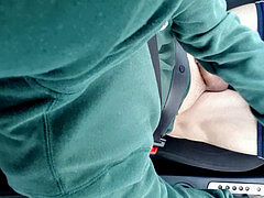 イく瞬間, オナニー, 公共, 一人