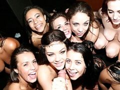 Orgy cam video featuring Alaina Kristar, Veronica Lemos, etc.