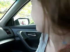 Amateur, Plage, Voiture, Piercing, Pov, Rasée, Tatouage, Nénés