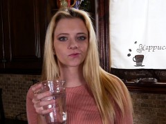 Blonde, Sucer une bite, Hard, Hd, Pov, Adolescente, Nénés