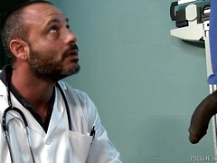 アナル, お尻, チン, ゲイ, Hd, 異人種間, 魅力的, ユニフォーム