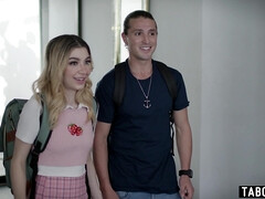 Rubia, Familia, Cuadrupleta, Grupo, Hd, Orgía, Madrastra, Adolescente