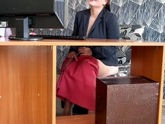 Grote lul, Bruinharig, Mollig, Sperma in gezicht, Rijpe lesbienne, Moeder die ik wil neuken, Panty, Russisch