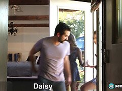 Enthousiasteling, Blond, Pijpbeurt, Sperma shot, Lul, Sperma in gezicht, Zuigen