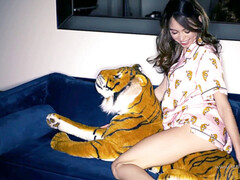 Masturbation, Petite femme, Solo, Adolescente, Nénés