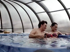 18, 茶髪の, カワイイ, 爸, Hd, なめる, オマンコ, ティーン