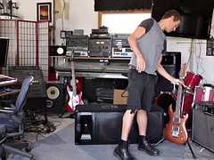 Lieveling, Grote mammen, Bruinharig, Stel, Hakken, Rijden, Tieten likken