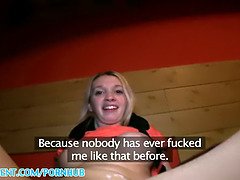 素人, ブロンド, チン, ホテル, ハメ撮り, 公共, 現実, 息子