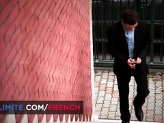 お尻, デカ尻, フェラチオ, カワイイ, フランス人, オフィス, 秘密の, 三人