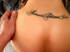 Blonde bombshell Alyx Lynx gets boned in POV