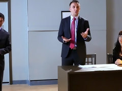 デカパイ, フェラチオ, 茶髪の, 淫乱熟女