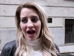 Blond, Pijpbeurt, Hondjeshouding, Hd, Gezichtspunt, Openbaar