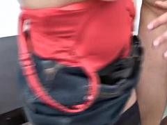 Grosse titten, Blasen, Braunhaarige, Handjob, Hardcore, Milf, Jungendliche (18+), Titten