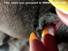 Enthousiasteling, Lul, Zwart, Vrouw, Harig, Orgasme, Pissen, Tieten likken