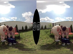 18 jaar, Enthousiasteling, Stel, Hd, Buiten, Klein, Openbaar, Tiener