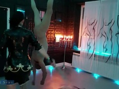 素人, 緊縛, エクストリーム, 女, ドイツ人, 自家製, ゴム, 愛人