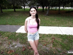 18, 茶髪の, アウトドア, ソフトコア, ティーン