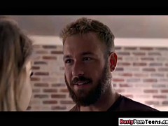 sexy model having sex with her fan during photoshoot break