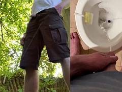 素人, デカチン, コンピレーション, ヨーロピアン, ゲイ, オナニー, 公共, 一人