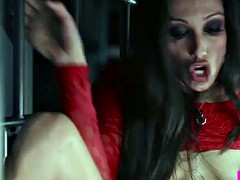 two hot lesbian girls love to lick each other with pleasure