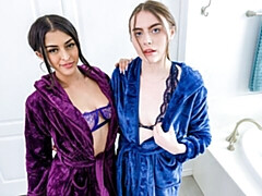 18, デカパイ, フェラチオ, 茶髪の, バック, ハメ撮り, ガリガリ, ティーン