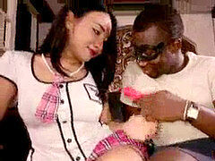 Asiatisch, Blasen, Transe, Transfrau, Thai