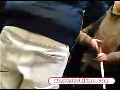 Kont, Blond, Autobus, Man die toekijkt, Trein