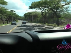 素人, ビーチ, ドレス, 指いじり, 露出狂, ヌード, 公共, オマンコ